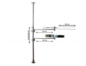 Churrasqueira para Lareira em Aço Inox - To Cook