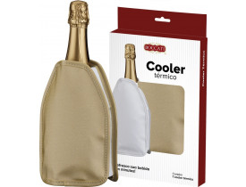 Cooler Térmico em Nylon Dourado - Boccati