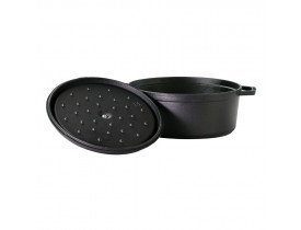 Caçarola Cocotte com Tampa de Ferro Ø24cm 3,8l - Santana