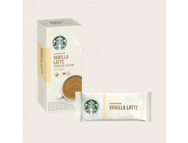 Café Solúvel Vanilla Latte Caixa com 4 Saches - Starbucks