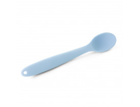 Colher de Silicone Azul para Bebê - Mimo Style