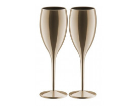 Conjunto 2x Taças Espumante 160ml Champagne Marmorizado - Boccati
