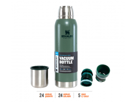 Garrafa Térmica Adventure Hammertone Green 1l - Stanley