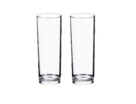 Jogo 2x Copos Long Drink 370ml Transparente em Acrílico - Boccati