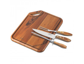 Kit para Churrasco 4 Peças Polywood Natural - Tramontina