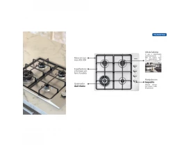 Cooktop a Gás Square 4 GX HE Safestop 60cm - Tramontina