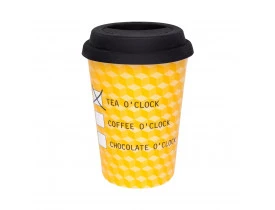 Copo Trip com Tampa de Silicone 300ml Chá - Oxford