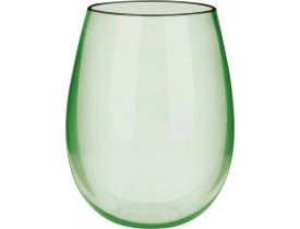 Jogo 2x Copos Blow Verde Cristal 580ml em Acrílico - Boccati