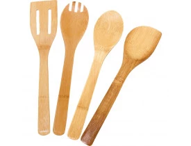 Kit De Utensílios 5 Peças Bambu Ecokitchen - Mimo Style