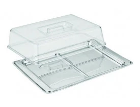 Porta Frios em Inox com Tampa Acrílica - Mimo Style