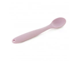 Colher de Silicone Rosa para Bebê - Mimo Style