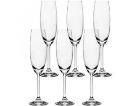 Conjunto 6x Taças Espumante 220ml Colibri - Bohemia