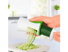 Cortador de Legumes em Espiral 3 Funções Branco - Mimo Style