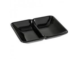 Molheira Dupla Oriente Preto 9,8x7,9x2 60ml - Haus Concept