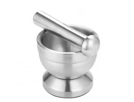 Pilão com Socador em Inox - Mimo Style