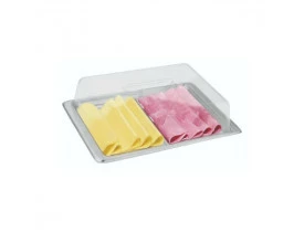 Porta Frios em Inox com Tampa Acrílica - Mimo Style